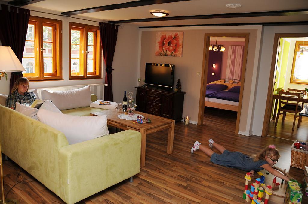 קדלינבורג Ferienhaus Am Oeringer Tor מראה חיצוני תמונה
